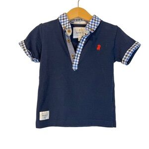 Junior J Baby Boy's Navy Blue Polo Shirt